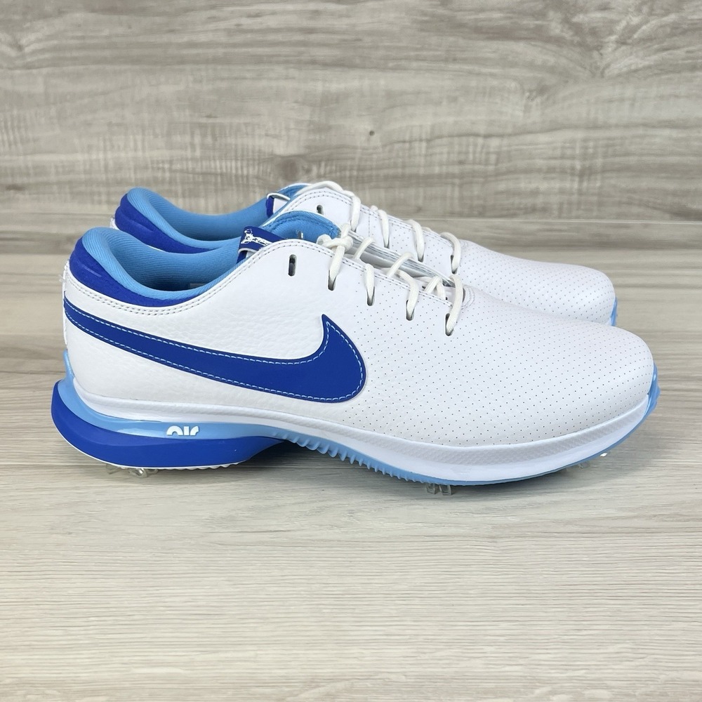 Nike Air Zoom Victory Tour 3 Golf Shoes Mens Size 9.5 White Blue DX9025-144 - Picture 3 of 9